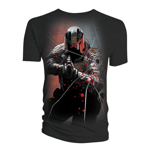 Judge Dredd Movie Underbelly Comic Art T-Shirt